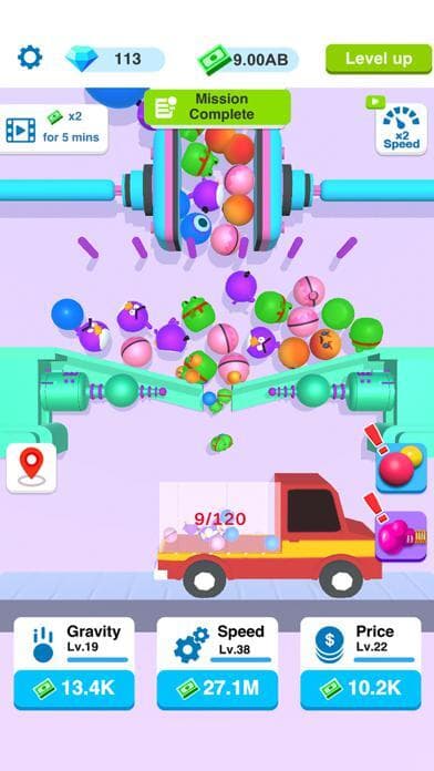 Idle Rainbow Ball screenshot 3