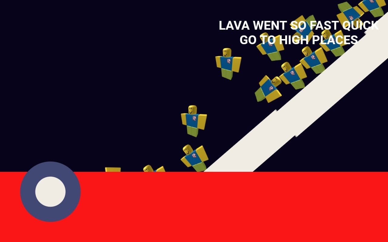 FLOOR IS LAVA BUT NOOB EDITION screenshot 4