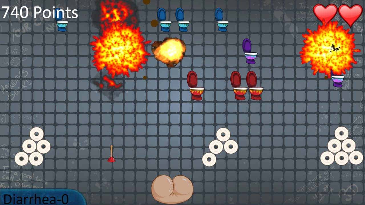 PooShooter: Toilet Invaders screenshot 2