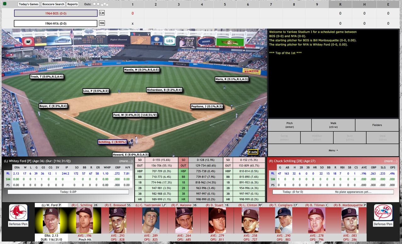 Digital Diamond Baseball V12 screenshot 2