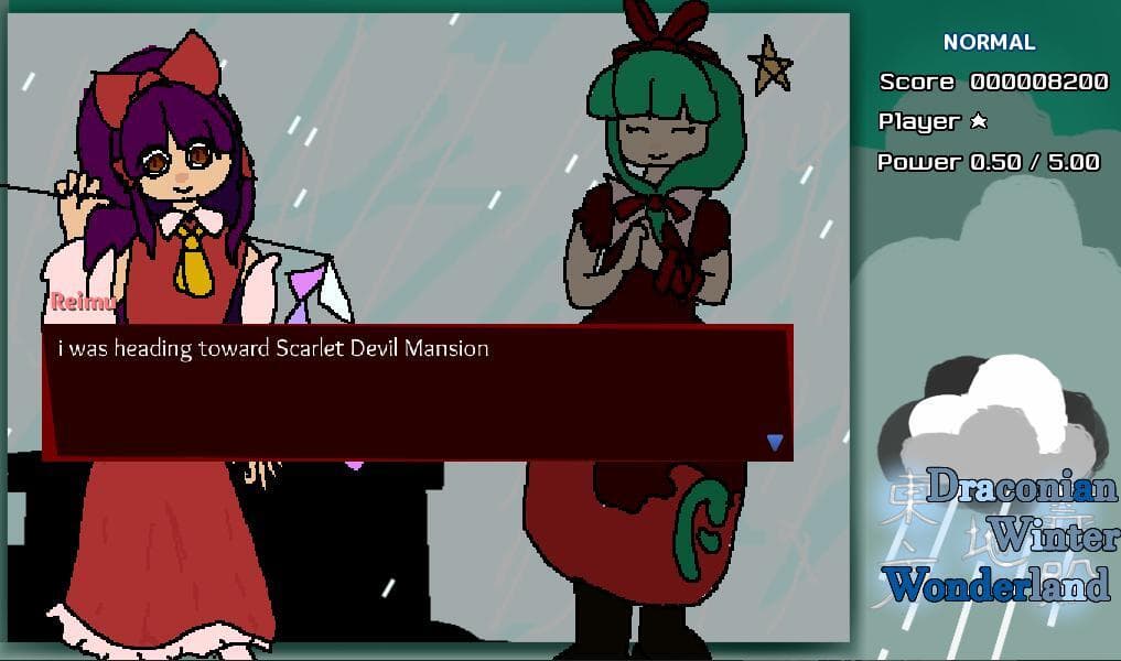 Touhou: Draconian Winter Wonderland