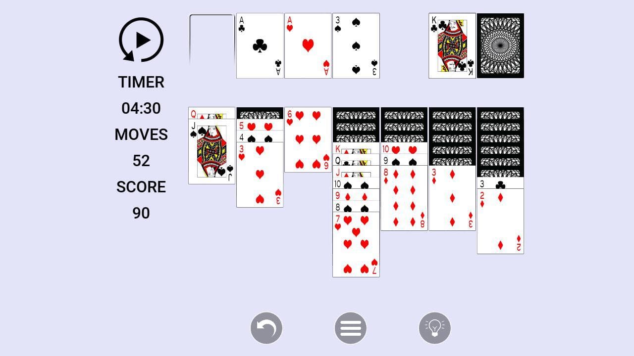 Solitaire (itch) (Few Arguments) screenshot 3