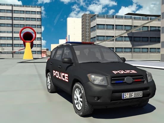 Police 3d Car Driving Simulator games screenshot 2
