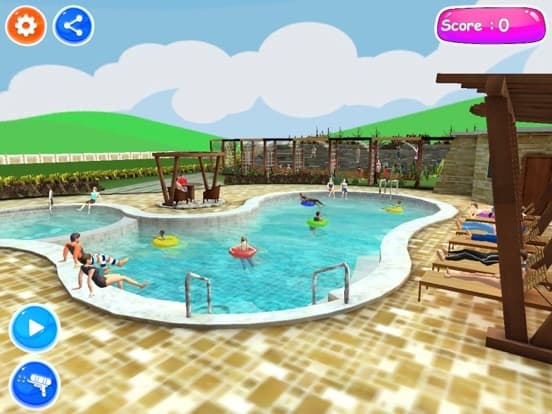Water Gun: Pool Party Shooter screenshot 2
