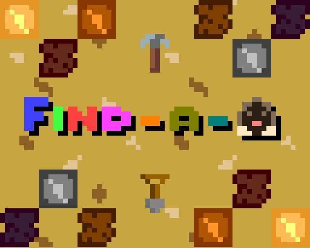 FIND - A - MOLE (lowrezjam version)