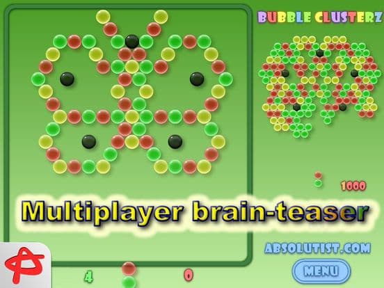 Bubble Clusterz Puzzle HD screenshot 3