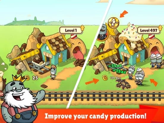 Idle Candy Land screenshot 2