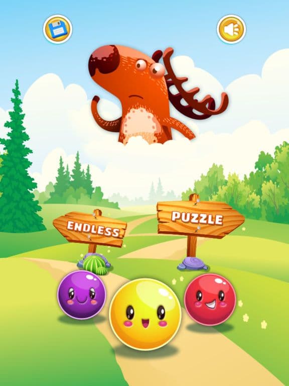 Deer Bubble Hunter - FREE - forest balloon adventure screenshot 2