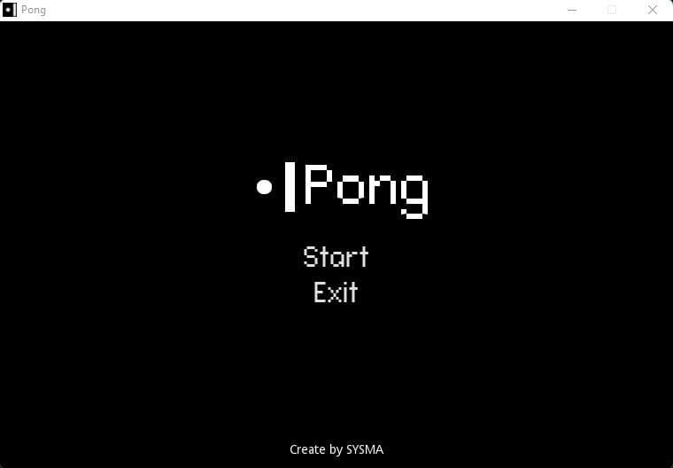 Pong (itch) (sysma51) screenshot 2