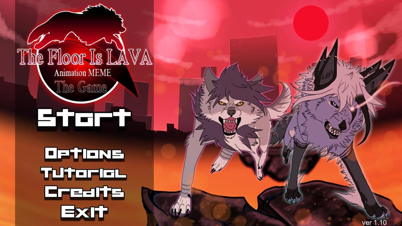 The floor is LAVA! animation MEME: The game screenshot 2