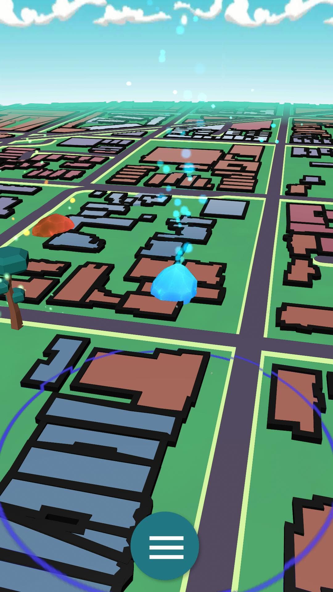 Wanderer, a location-based mobile game screenshot 6
