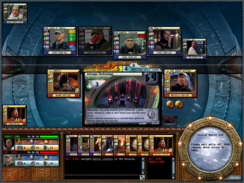 Stargate Online Trading Card Game screenshot 3