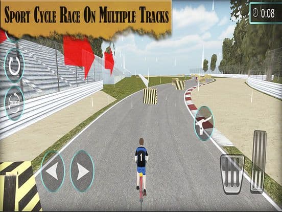Fast track bicycle rider:The Jungle race Challenge screenshot 4
