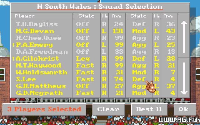 Allan Borders Cricket screenshot 5