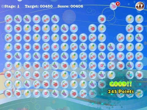 Popstar Fruit Bubble Match