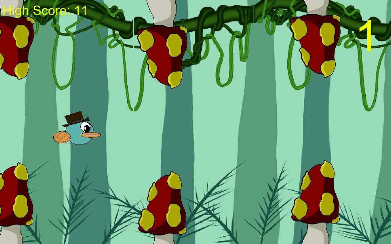 Perry the Flappy Bird screenshot 2