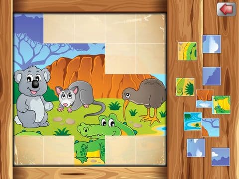 Amusing Kids Puzzles - cute scenes for kids, toddlers and families screenshot 5