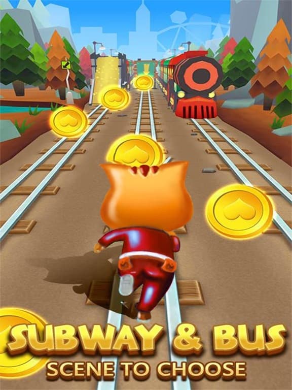 Subway Cat Hero screenshot 3