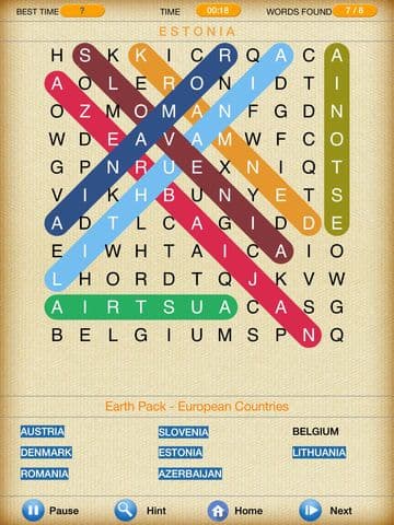 Word Search - Find Crossword Puzzles screenshot 3