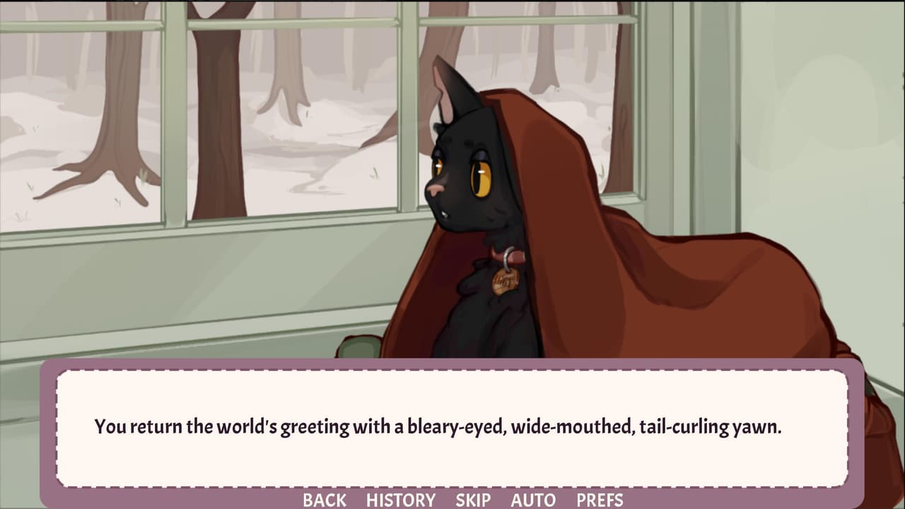 Blanket Cat: A Short & Cozy Cat Simulator Visual Novel screenshot 2
