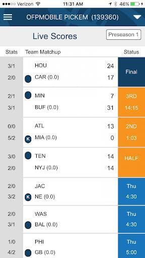 OFP Mobile screenshot 3