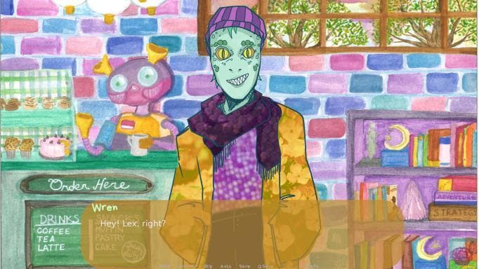 Lizard Person Dating Sim screenshot 2