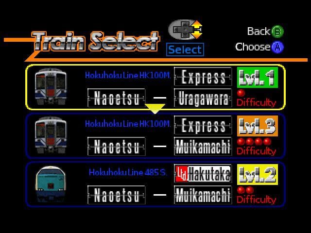 Densha de Go! 64 screenshot 4