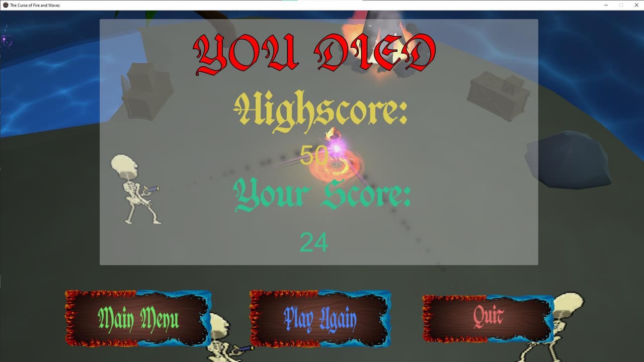 The Curse of Flames and Waves screenshot 4