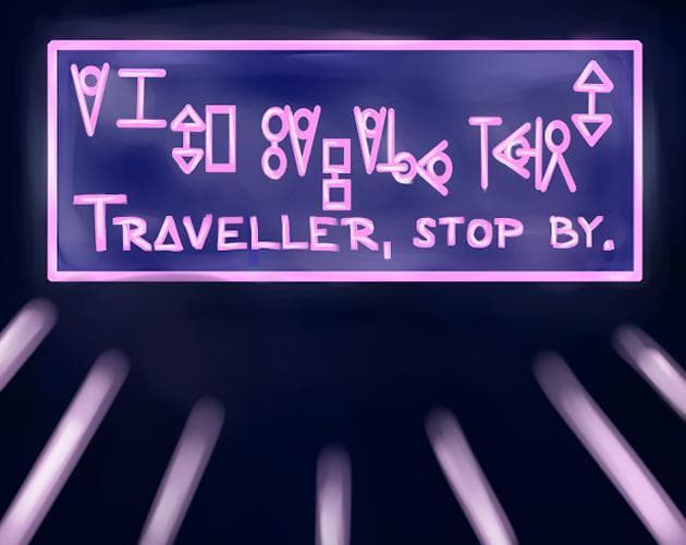 Traveller, stop by...