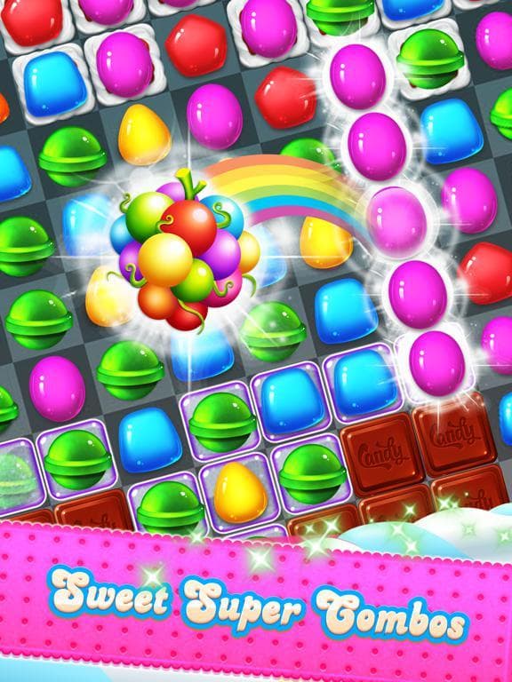 Candy Sweet - best match 3 puzzle screenshot 2