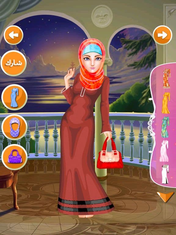 العاب تلبيس بنات مكياج صالون اميرات العاب اطفال screenshot 2
