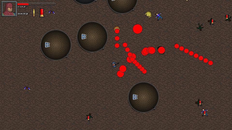 Captain Pixel Vs The Round Invaders screenshot 4