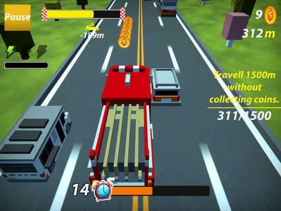 Traffic Highway - Blocky Mods screenshot 2