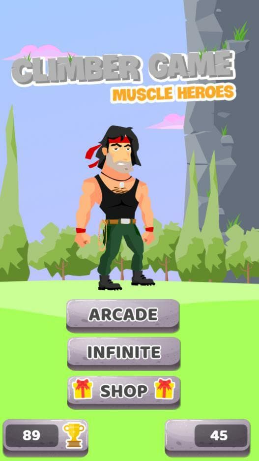 Hill Climber Muscle Heroes screenshot 2