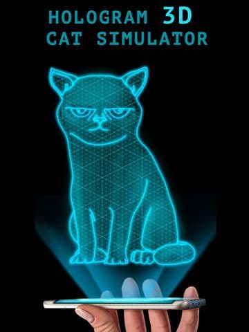 Hologram 3D Cat Simulator screenshot 3
