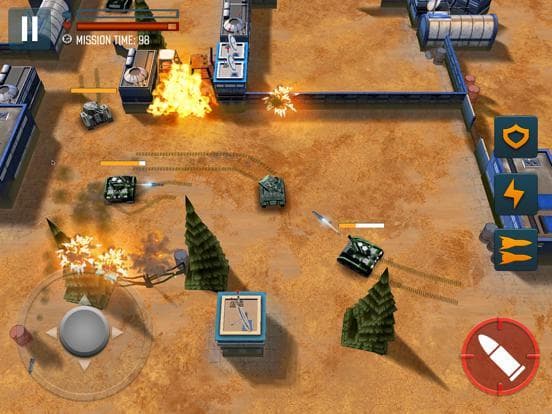 Tank Battle Heroes: PvP Brawls screenshot 2