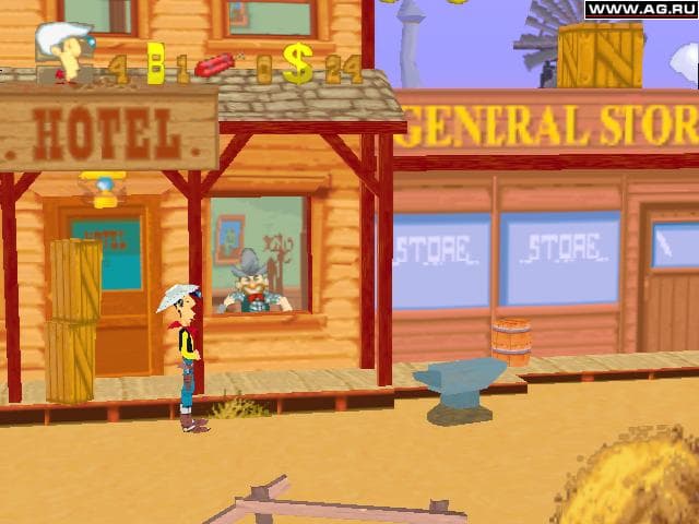 Lucky Luke on the Daltons Trail screenshot 3
