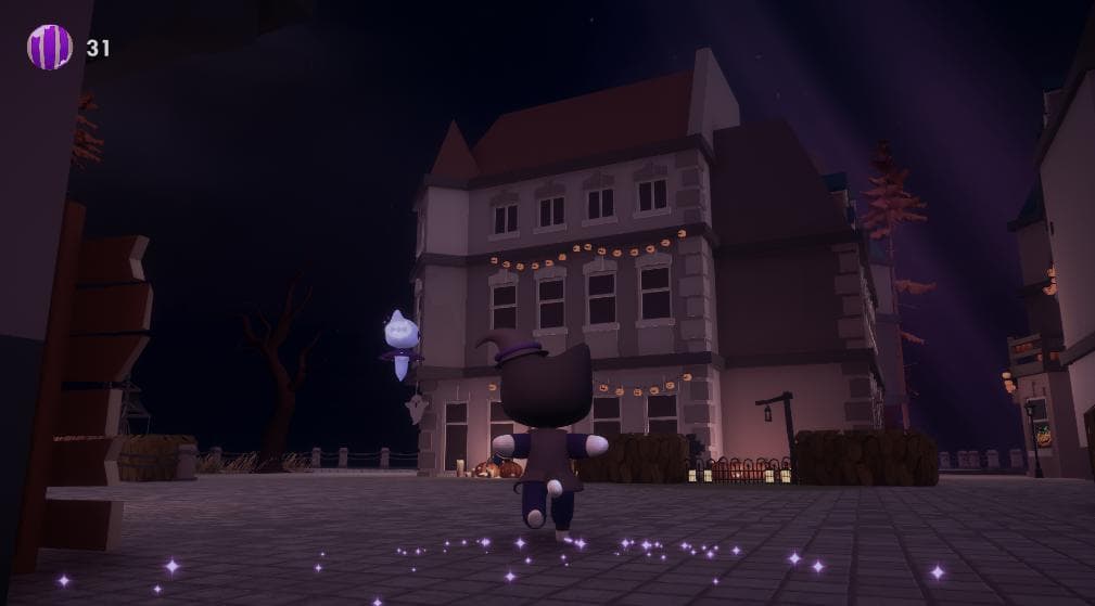 Catniss and the Phantom Candies / Cute 3D Spooky Browser / screenshot 5