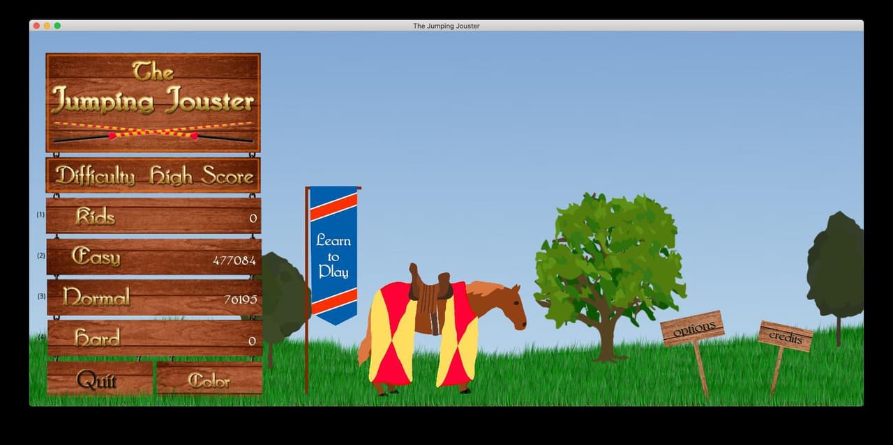 The Jumping Jouster
