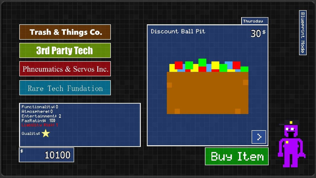 Freddy Fazbears: New Pizzeria Simulator screenshot 2
