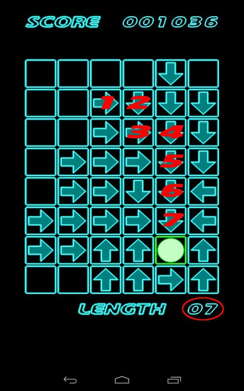 Arrows In A Row screenshot 3