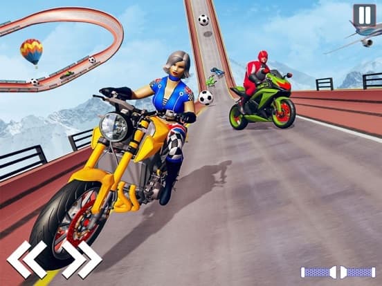 Superhero Bike Rider Game
