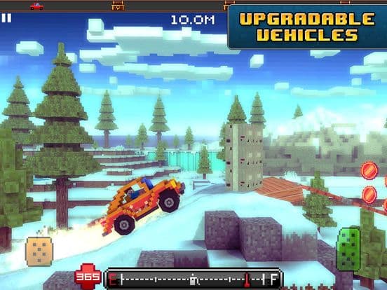 Blocky Roads Winterland