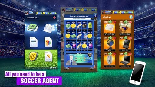 2018 Soccer Agent - Mobile Football Manager screenshot 2