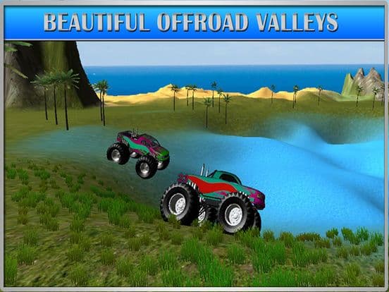 Offroad Hill Racing: Monster Truck Adventure 2016 extreme Simulator screenshot 3