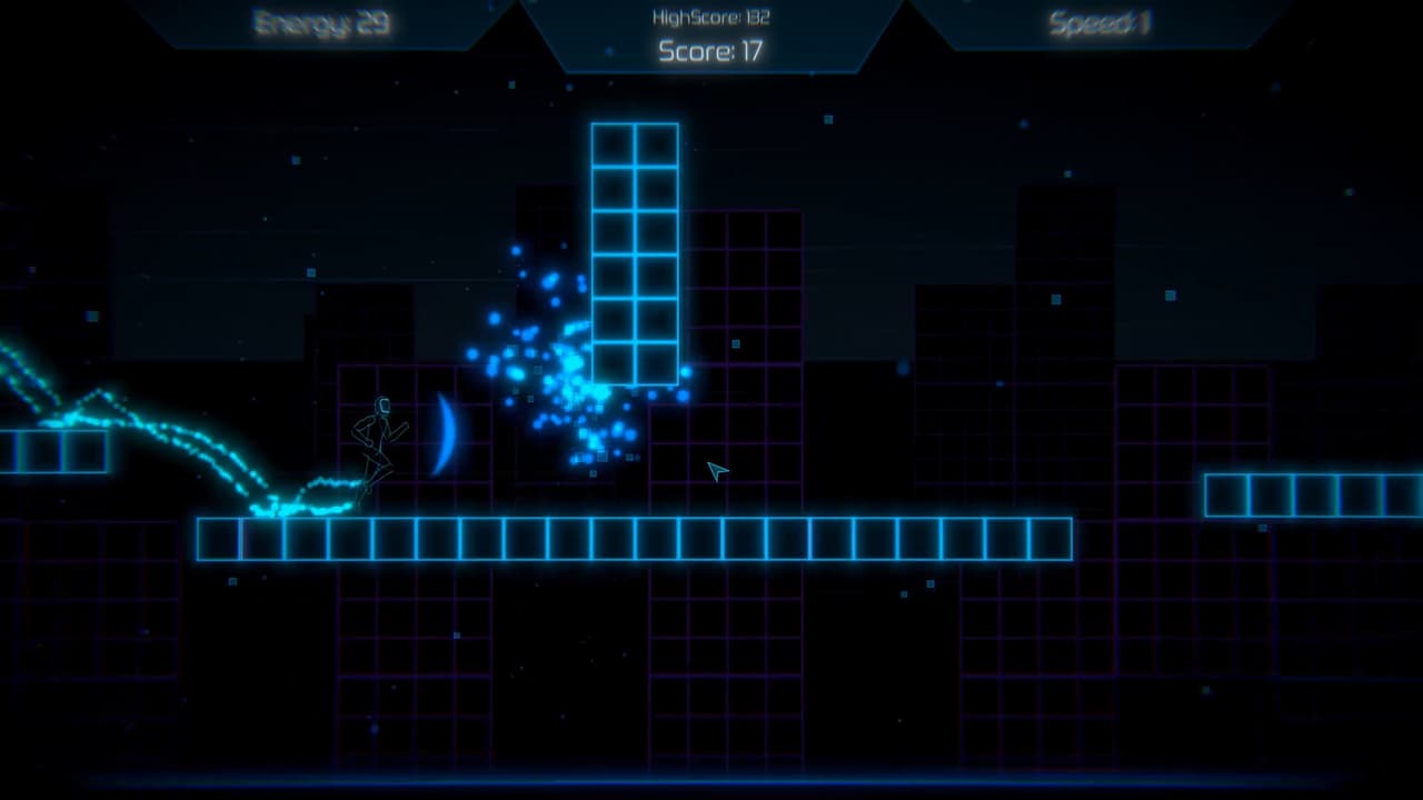 Neon Void Runner screenshot 4