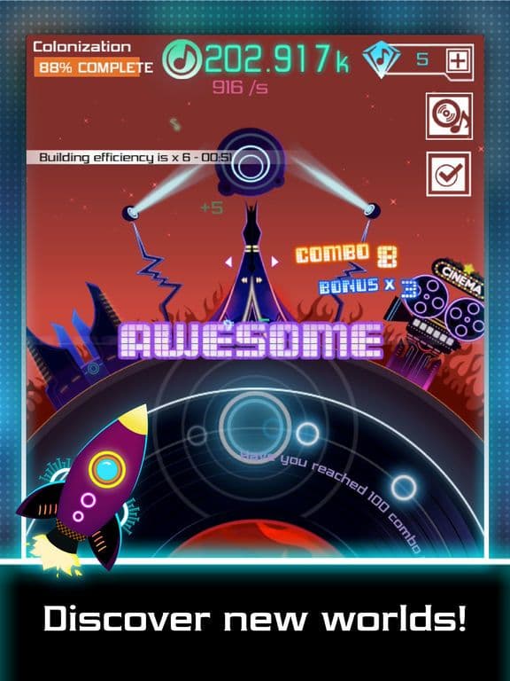 Groove Galaxy screenshot 2