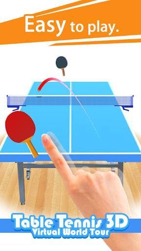 Table Tennis 3D Virtual World Tour Ping Pong Pro screenshot 2