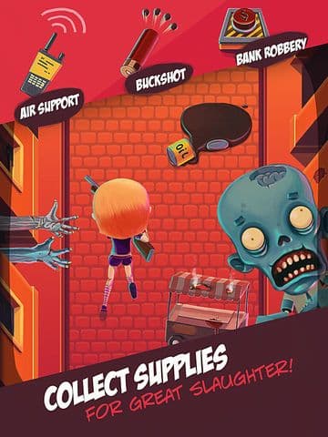 Tsunami Girl Smash Zombie screenshot 3