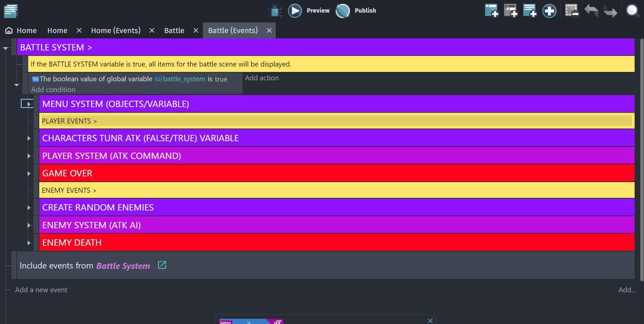Turn-Based RPG Battle System for GDevelop screenshot 4